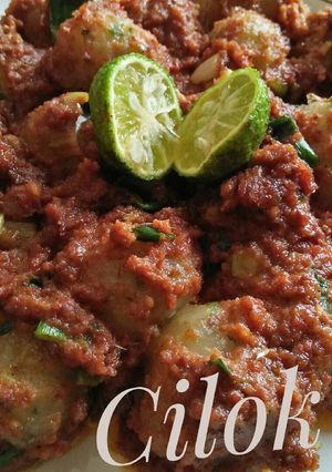 Foto resep Cilok bumbu kacang