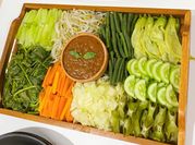 Gambar pecel sayur kecipir
