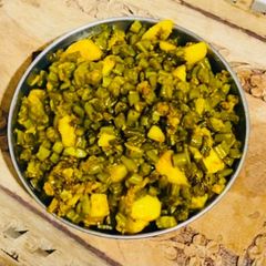 A picture of French Beans Aloo.