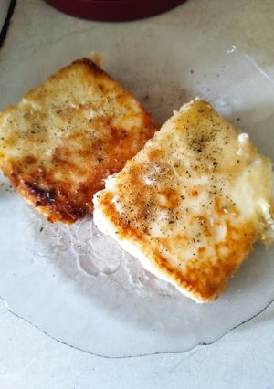 A picture of Pan-Fried Breaded Feta.
