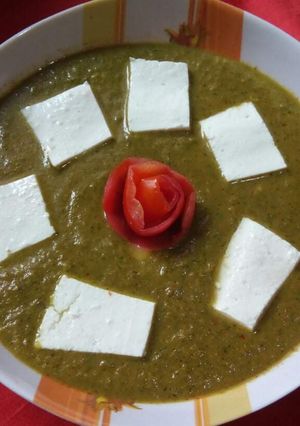 A picture of Paneer Hyderabadi.