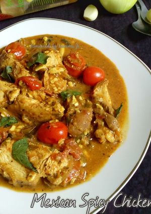 Foto resep Mexican Spicy Chicken (Ayam fillet bumbu mexico)