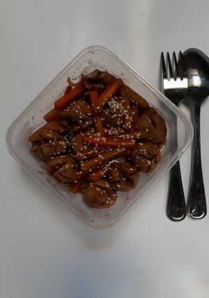 Foto resep Baso teriyaki wortel