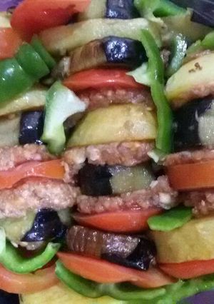 صورة لوصفة كباب باذنجان