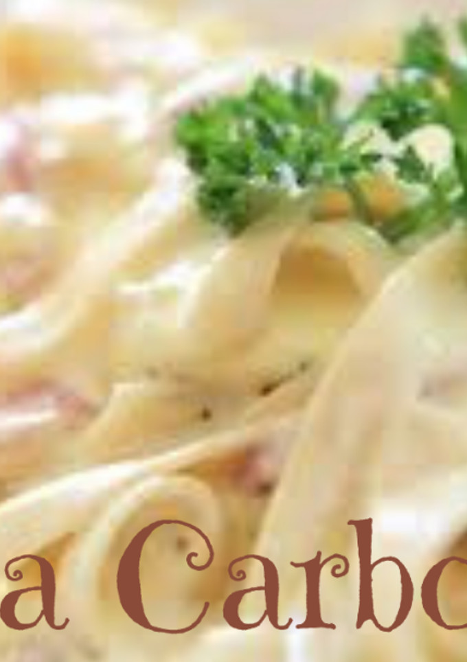 Una foto de Cómo hacer salsa carbonara fácil y rápida, deliciosa