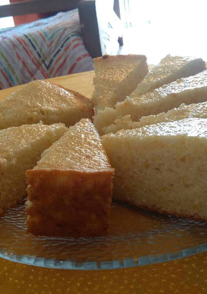 Una foto de Torta de limón muy facil