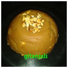 A picture of Besan Ka Halwa.