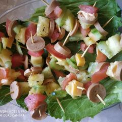 A picture of Veg Polony Salad.