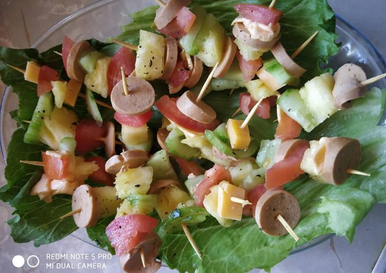 Step-by-Step Guide to Make Homemade Veg Polony Salad