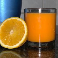 A picture of Orange Carrot Ginger Smoothie.