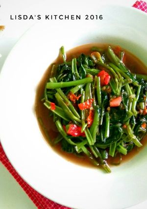 Foto resep Tumis Kangkung Terasi Seger