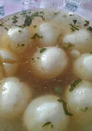 Foto resep Sup Bakso Ikan Sederhana