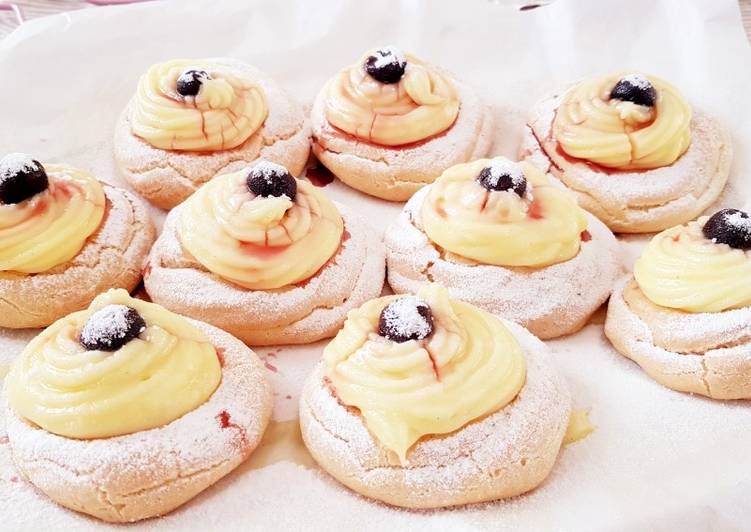 Zeppole di San giuseppe al forno (senza glutine)