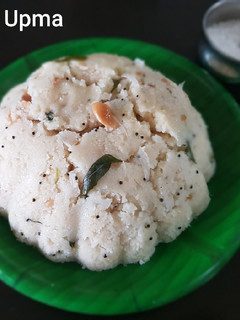 A picture of Rava Upma.