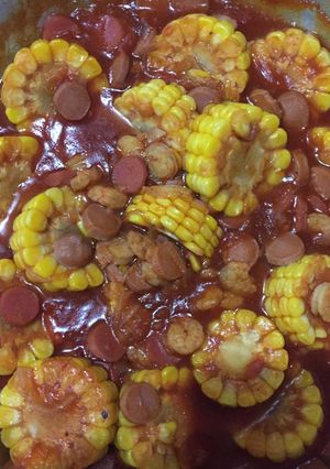 Foto resep Udang Jagung Sosis Asam Manis