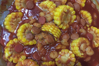 Anti Ribet, Buat Udang Jagung Sosis Asam Manis Simpel