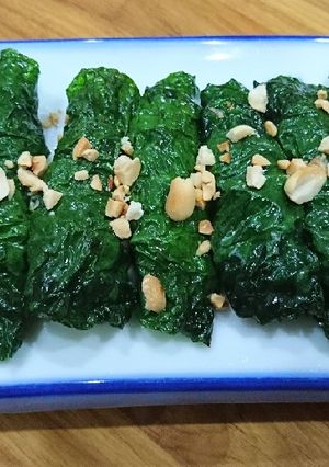 Hình của món Heo cuốn lá lốt.