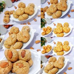A picture of Almond Cookies.