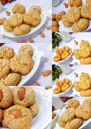 A picture of Almond Cookies.