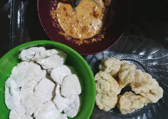 Bagaimana Menyiapkan CIRENG bumbu Kacang, Bikin Ngiler