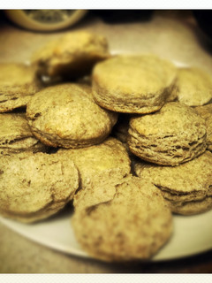 A picture of easy biscuits.