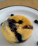 Pan (mug cake) de almendra y blueberries 🥧/ low carb