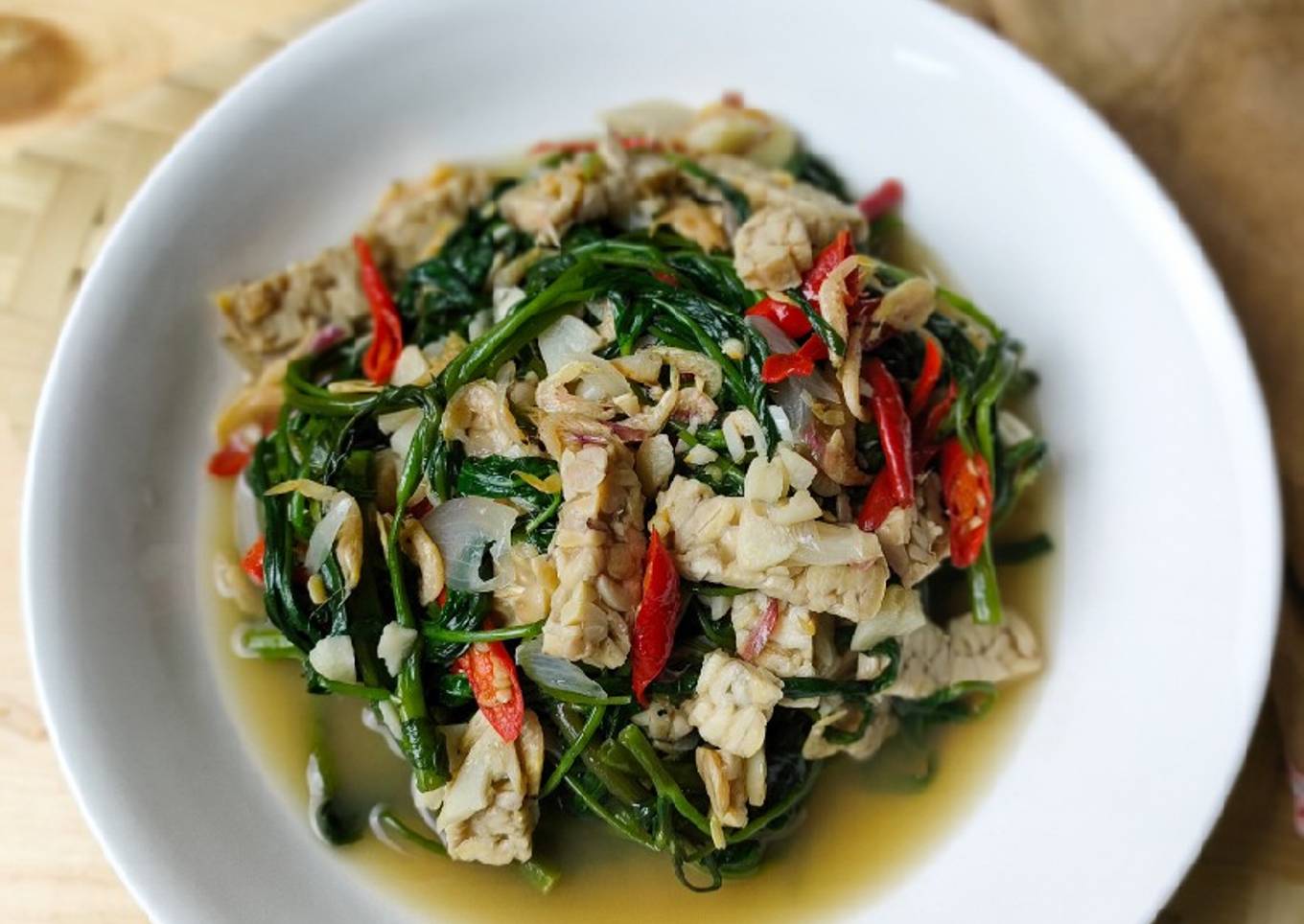 Cah Kangkung Udang Rebon (429)
