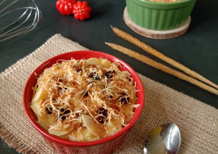 Resep Cheesy Bake Banana yang Enak