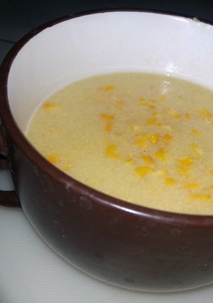Foto resep Sup jagung seadanya