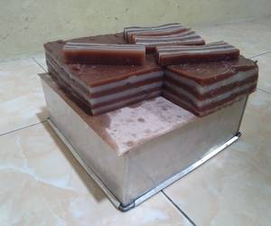 Fresh, Bikin Lapis tepung beras Mantul Banget
