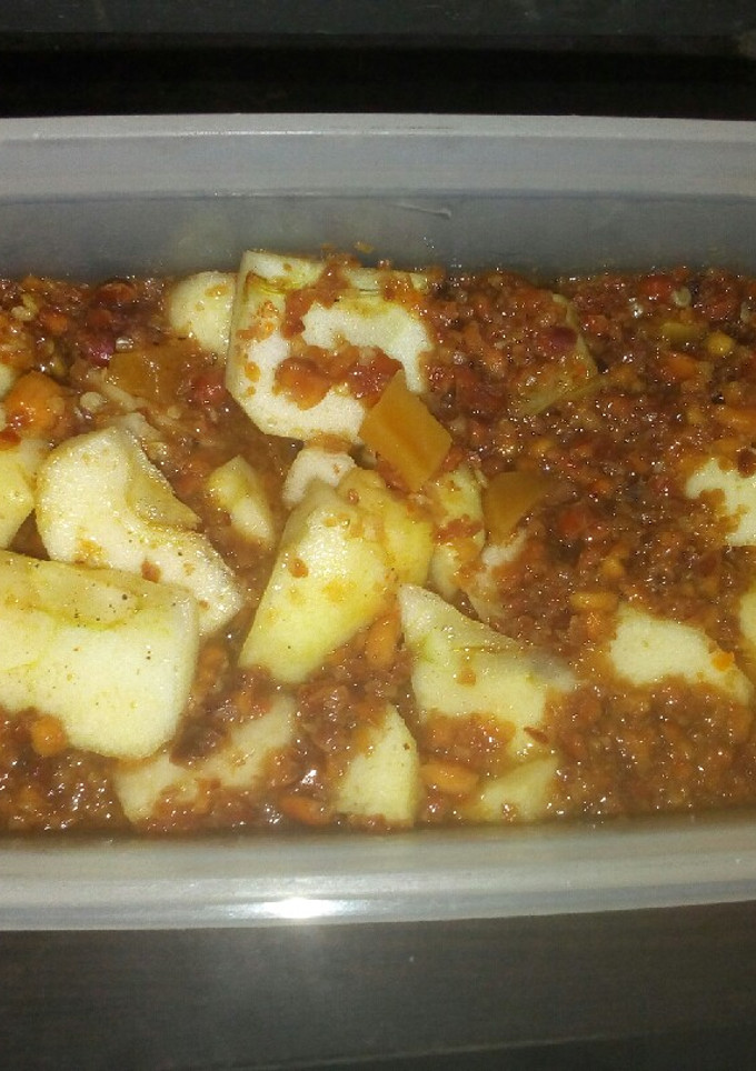Foto resep Asinan apel malang