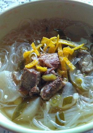 Foto resep Galbintang (Sup Iga Korea)