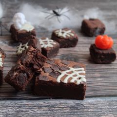 SPOOKtacular easiest brownie #halloween A picture of SPOOKtacular easiest brownie #halloween.