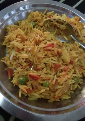 A picture of Fried rice.