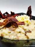 Risotto ai Peperoni Cruschi con Capocollo e Caciocavallo Podolic