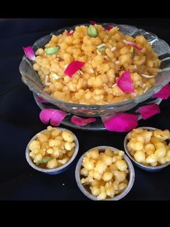 મીઠી બુંદી (Sweet Boondi Recipe in Gujarati) રેસીપી મુખ્ય ફોટો