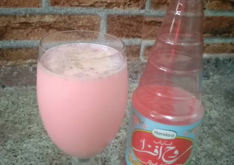 Roohafza gulabi  sharbat