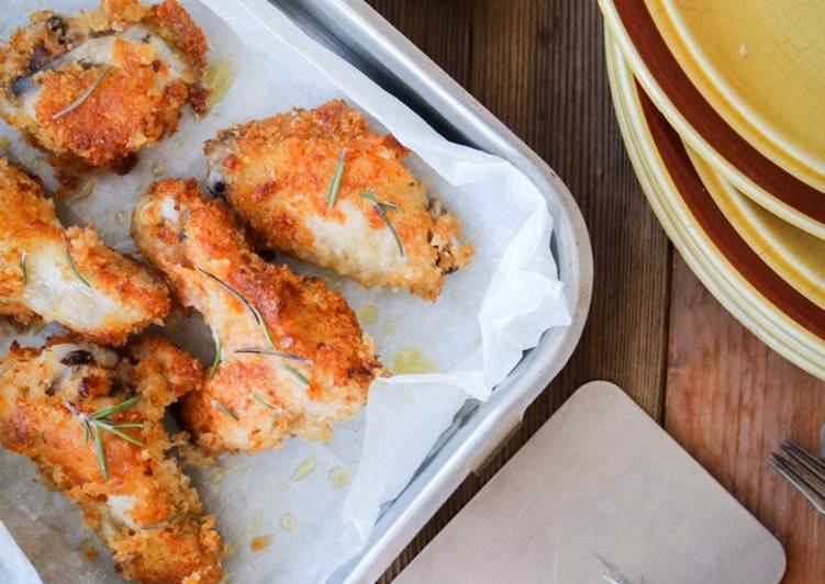 Alette di pollo panate al forno 🍗❤️