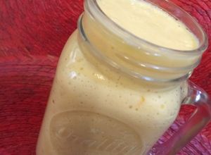 Una foto de Smoothie de mango