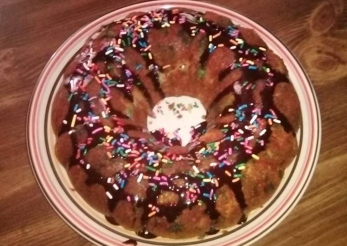 Recipe: Appetizing Yummy 😋 confetti cake