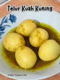 Telur Kuah Kuning Tanpa Santan