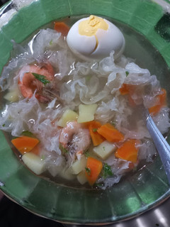 Foto resep Sop udang jamur salju