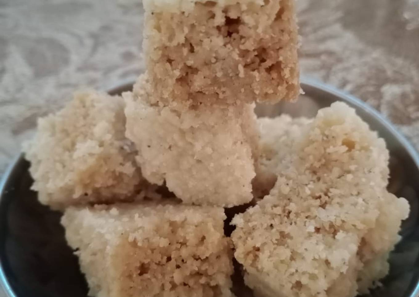 Coconut mysore pak