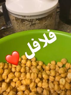 صورة لوصفة عجينة الفلافل