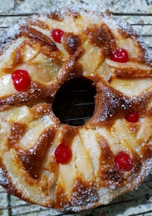 Una foto de Torta de Peras.😋😊