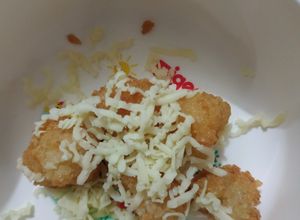 Foto resep Bola Bola nasi keju MPASI SNACK 1 th