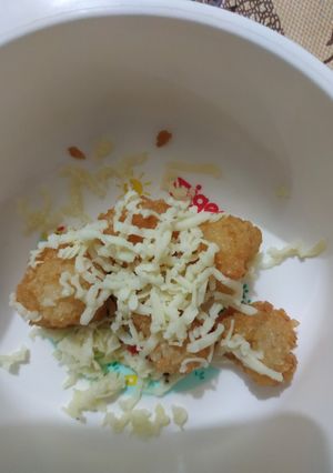 Foto resep Bola Bola nasi keju MPASI SNACK 1 th