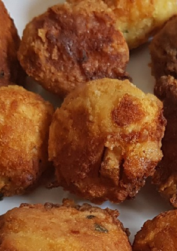 Una foto de Albóndigas de bacalao