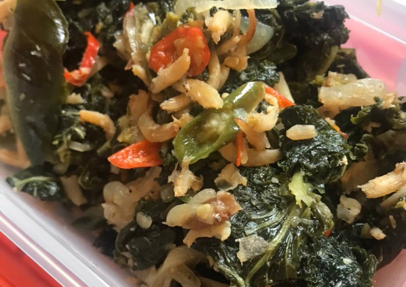 Stirfry Kale – Oseng Kale- Vegan friendly
