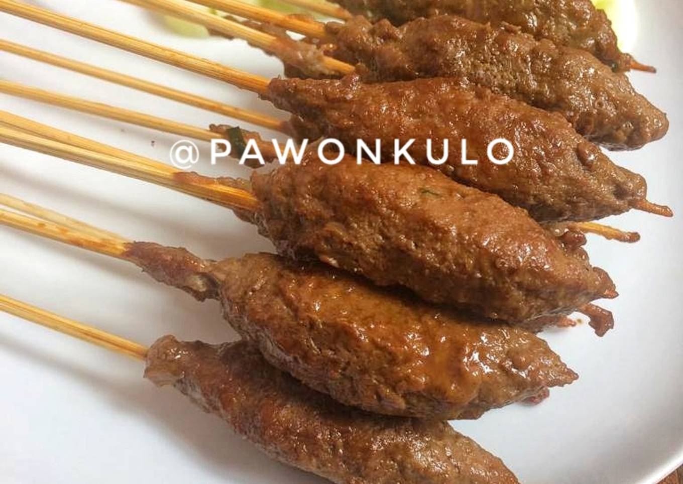 Sate Manis Daging Cincang